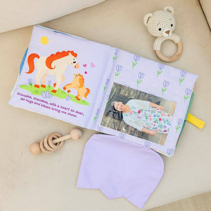 Peek-A-Photo Soft Cloth Book