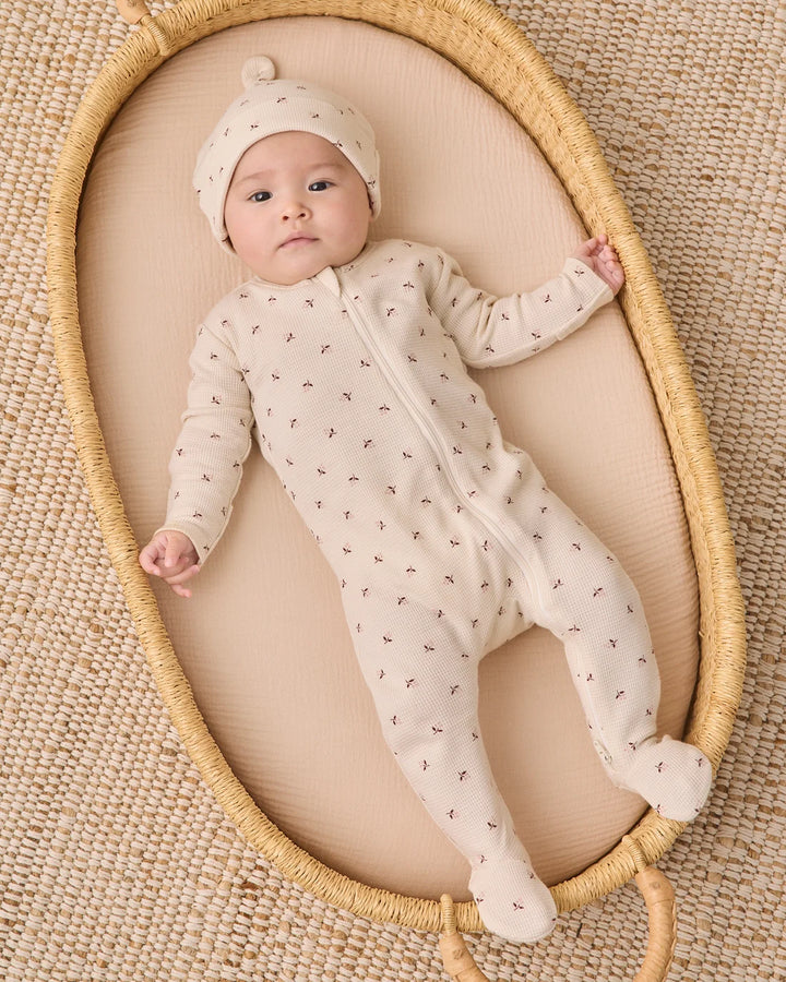 ORGANIC Waffle Sleep Set Fall Ditsy