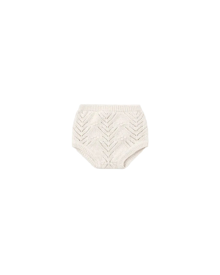 ORGANIC Knit Bloomer Heathered Oatmeal