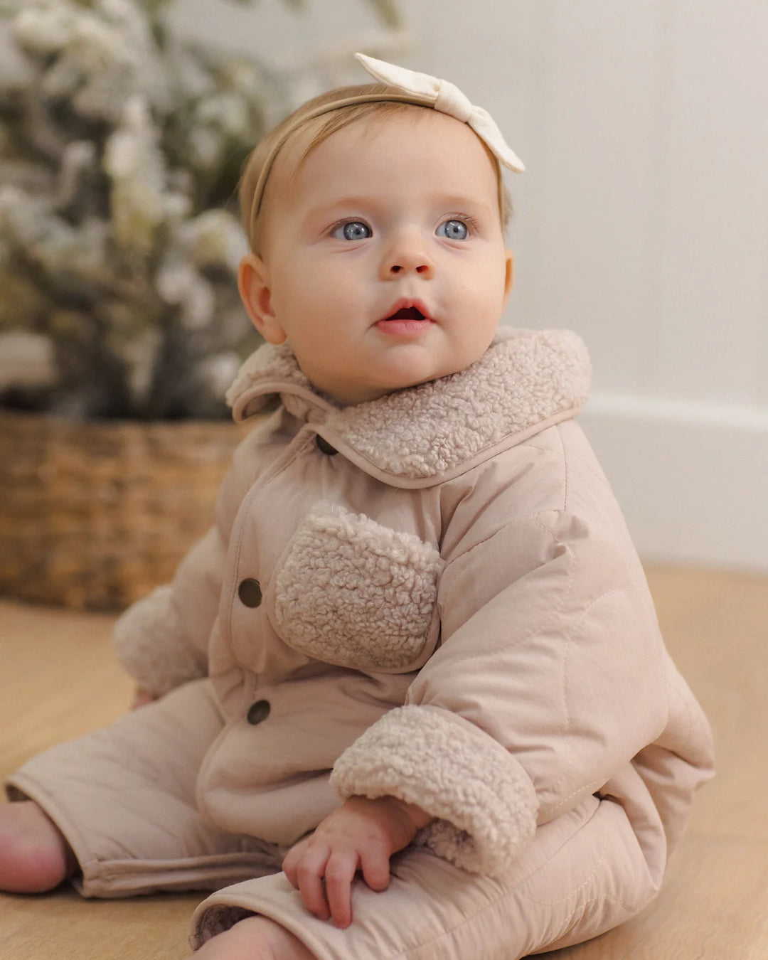 Shearling Jumpsuit Rose Water