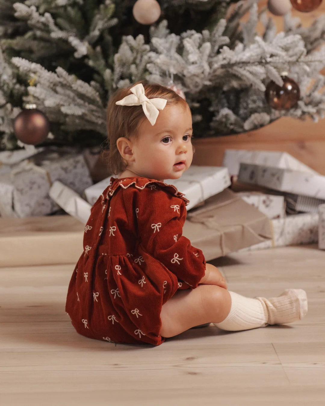 Freya Romper Bows