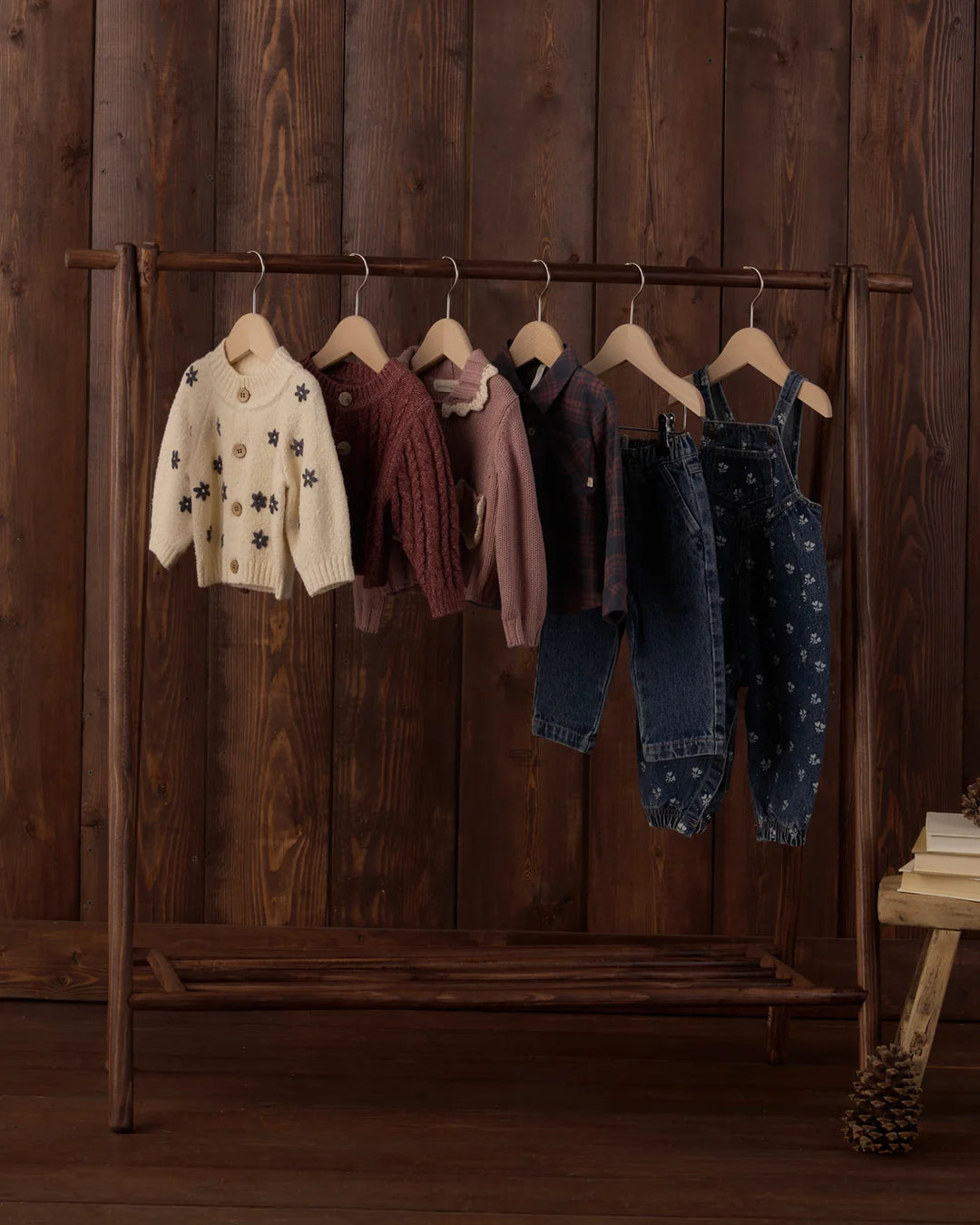 Vintage Overall Heart Ditsy