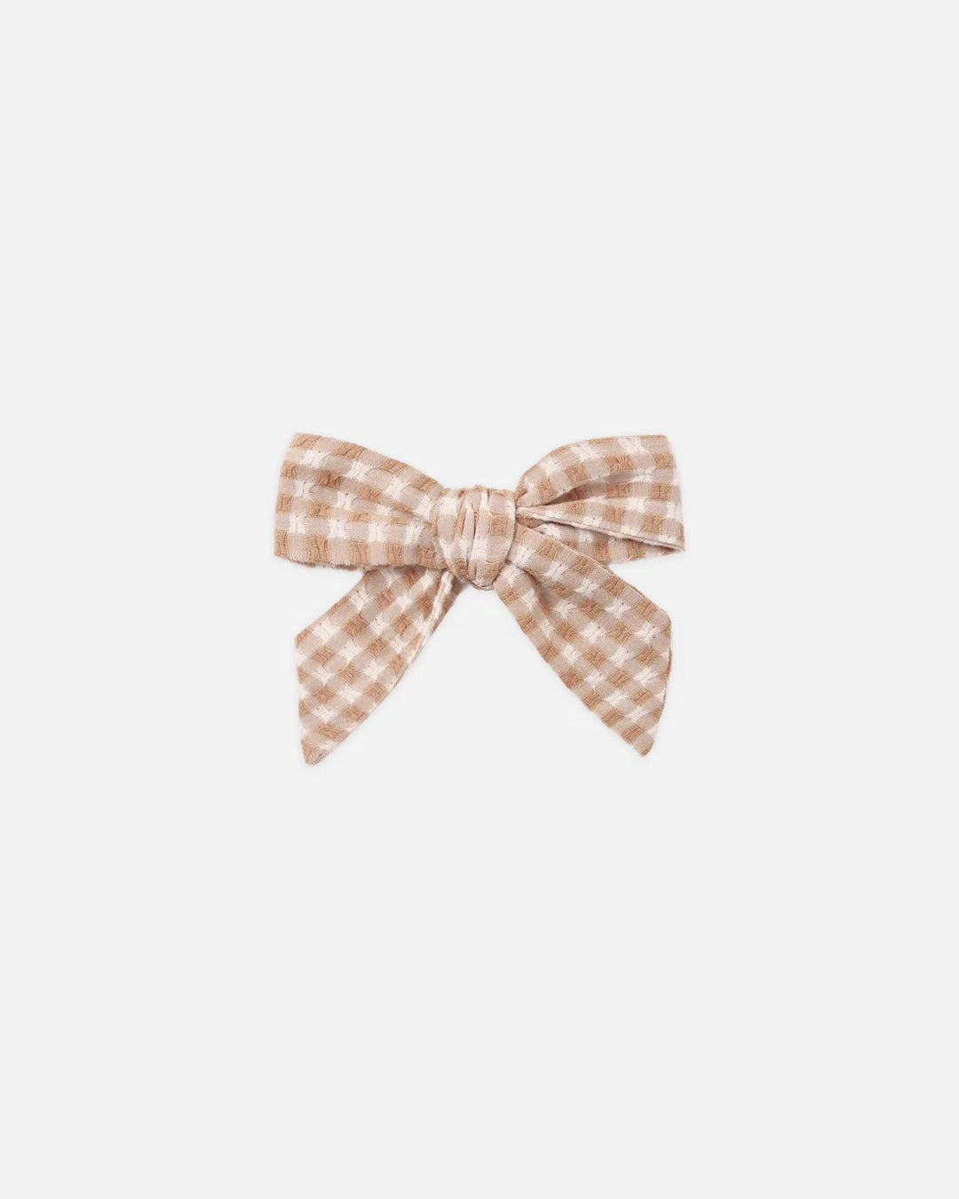 Bow Fawn Gingham