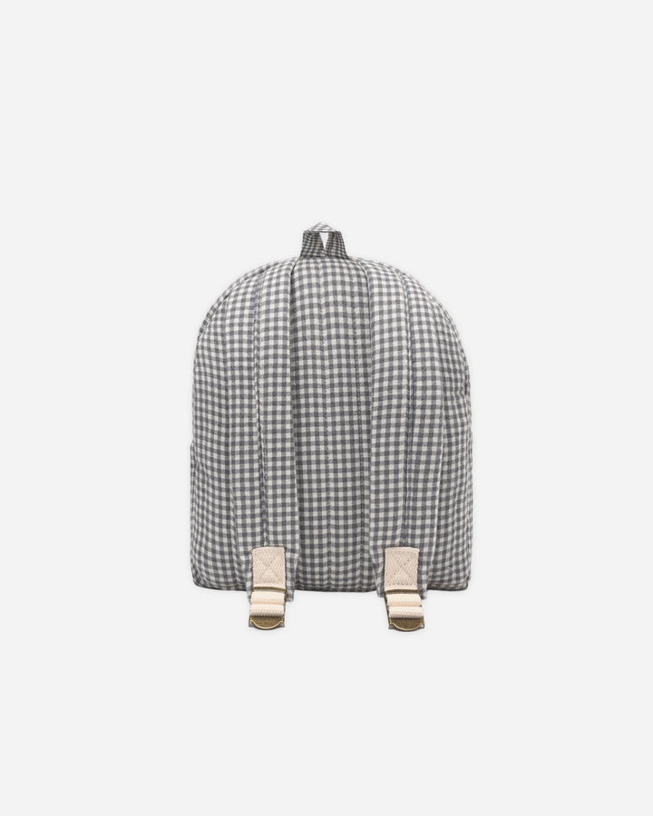 ORGANIC Mini Backpack Midnight Gingham