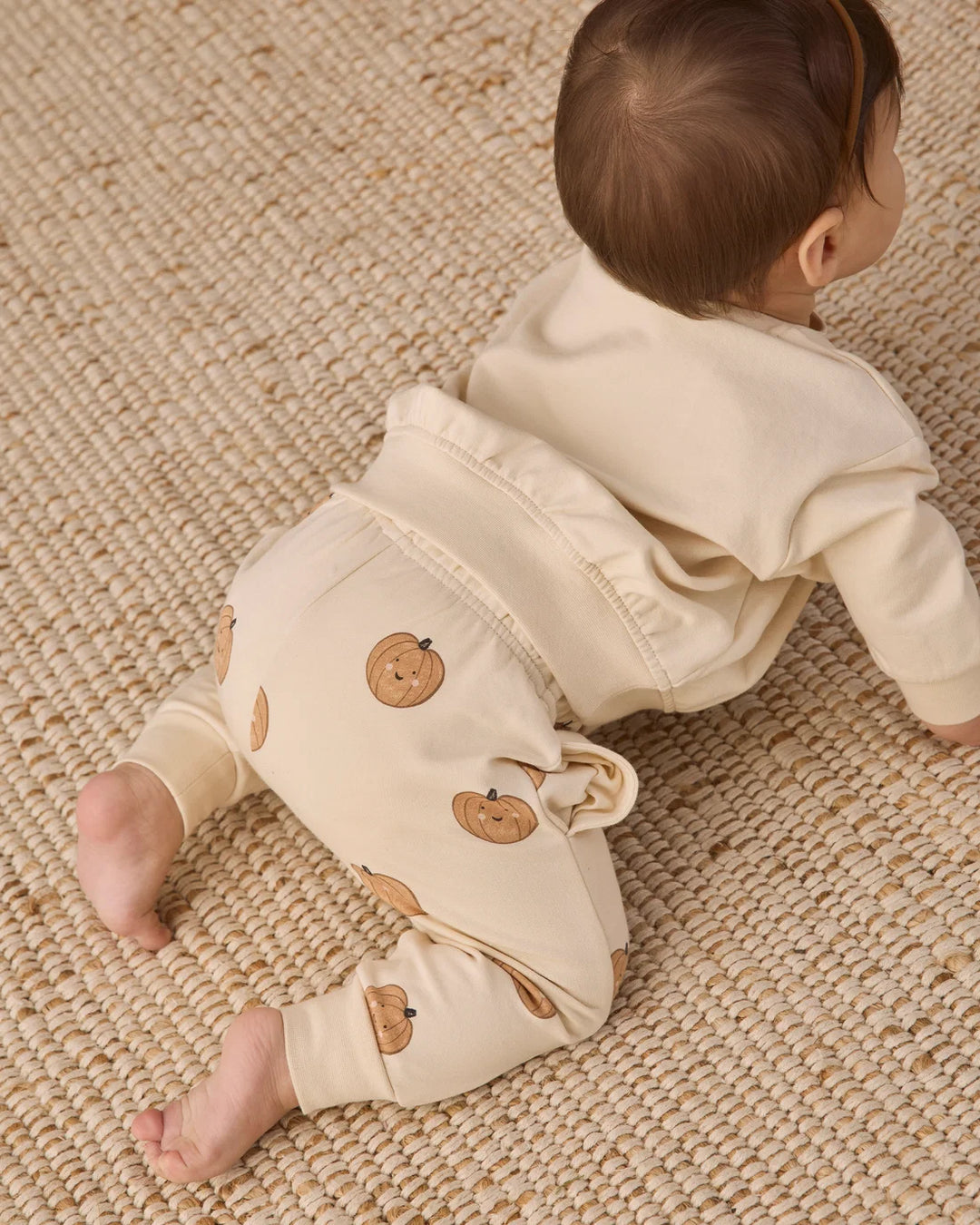 ORGANIC Relaxed Fleece Sweatpant Pumpkins