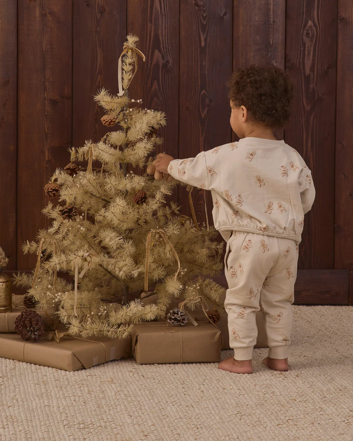Relaxed Fleece Sweatshirt Gingerbread