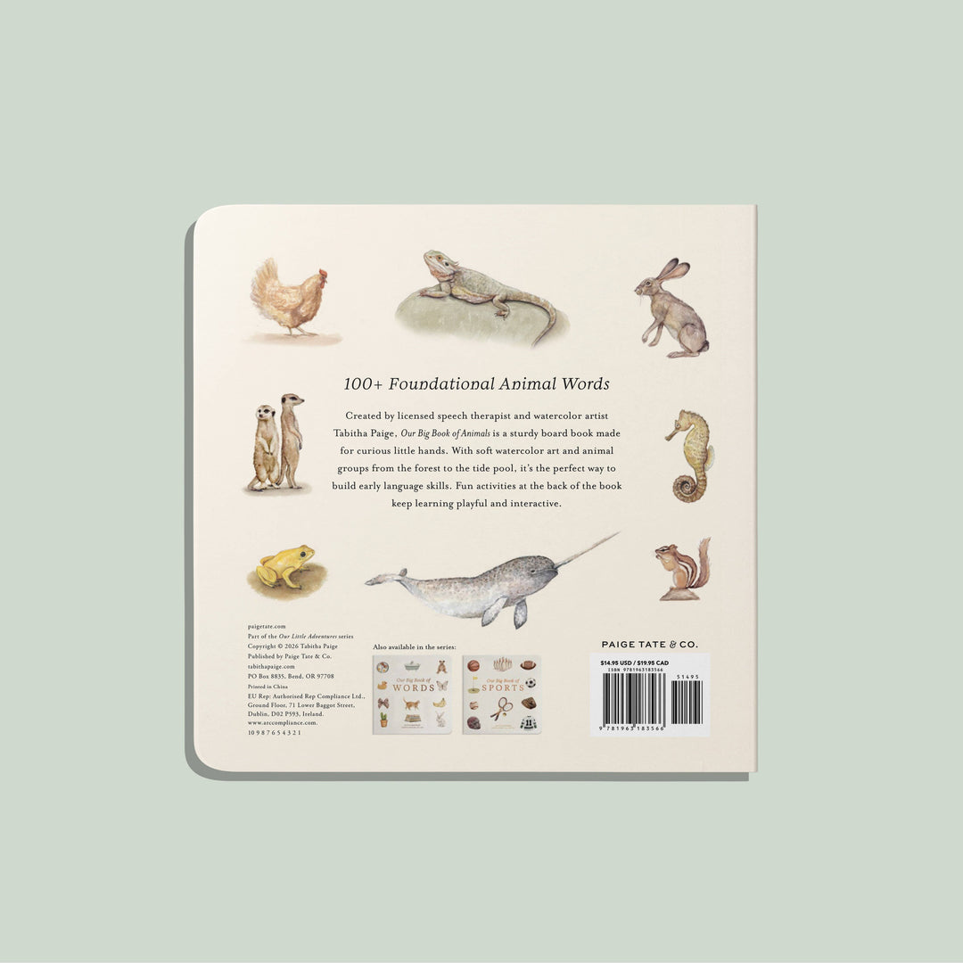 Our Big Book of Animals • XL Board Book