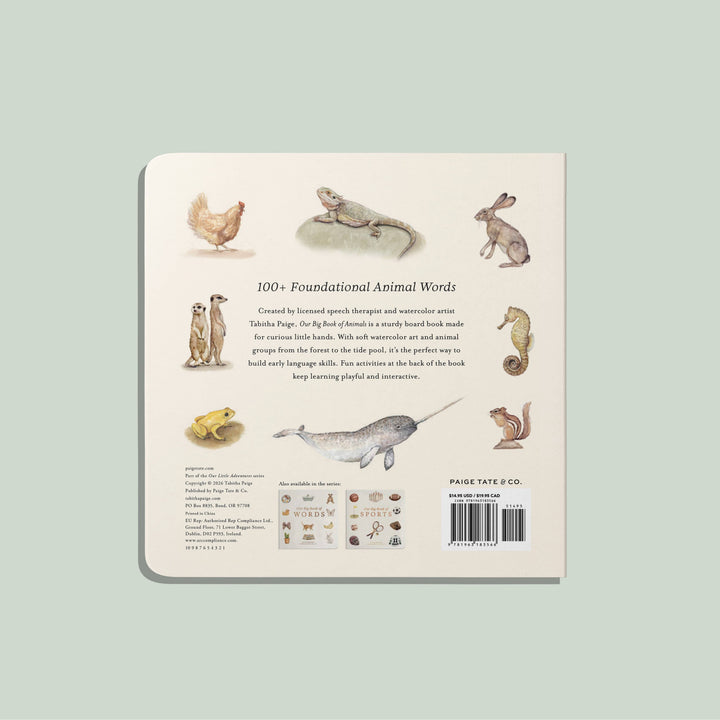 Our Big Book of Animals • XL Board Book