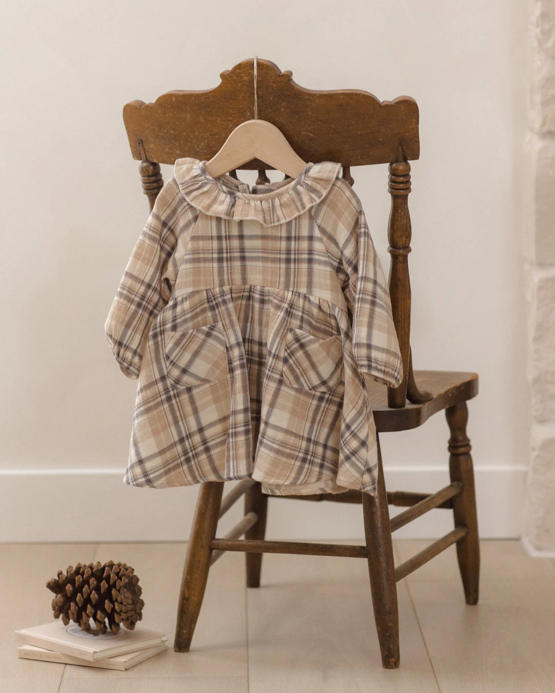 ORGANIC Simone Dress Fall Plaid