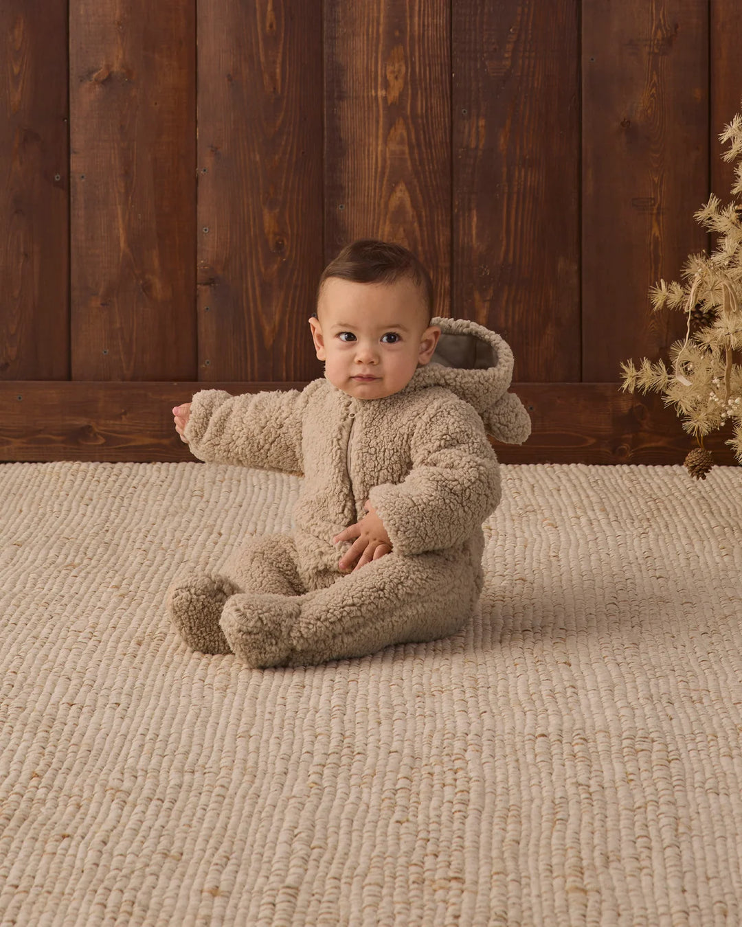 Bear Jumpsuit Latte