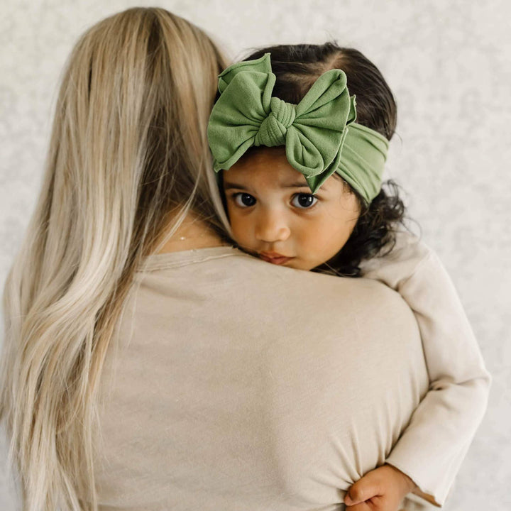 FAB-BOW-LOUS® soft nylon bow headband