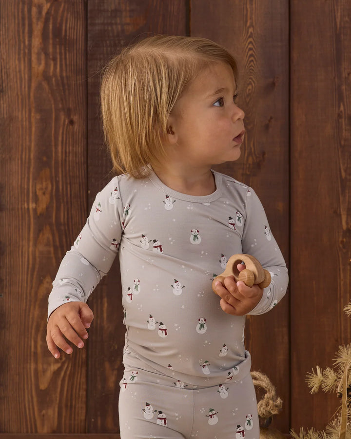 Bamboo Pajama Set Snowman