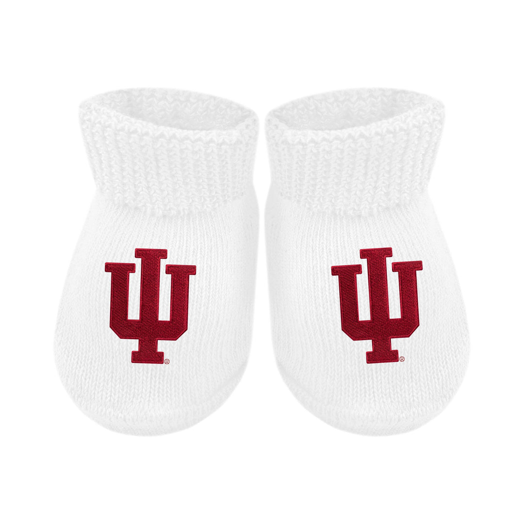 Indiana Hoosiers Newborn Bootie Sock