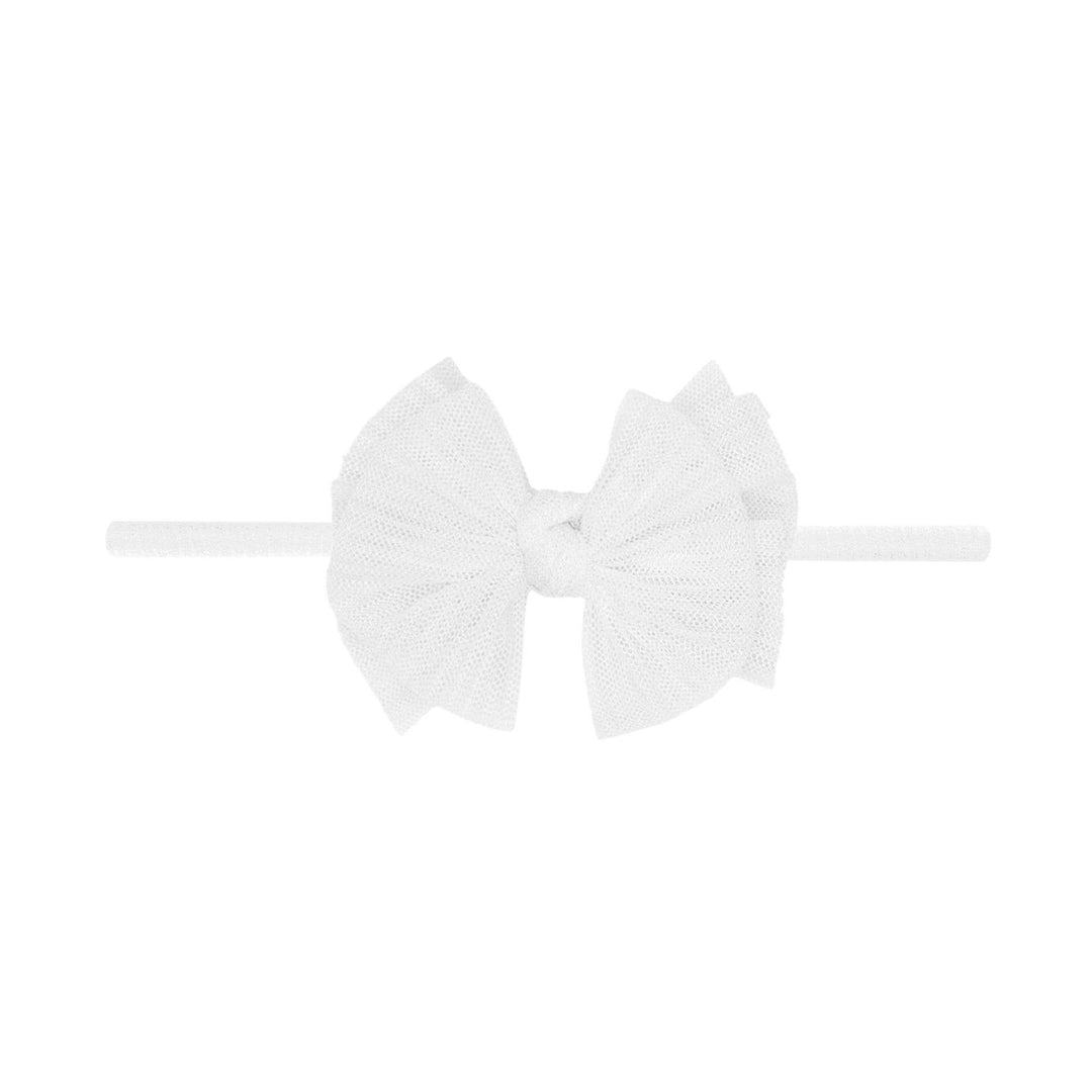 Tulle Baby FAB® skinny headband bow • Choose Color