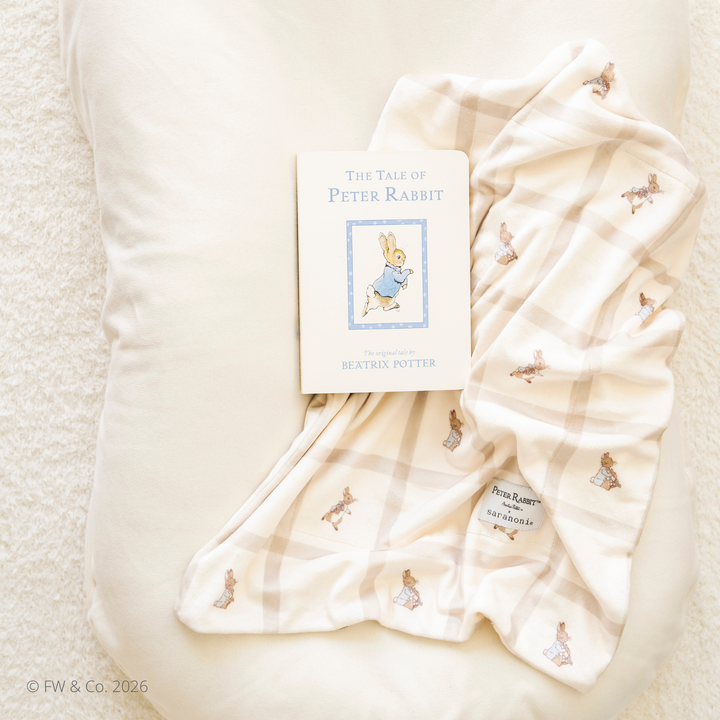 PETER RABBIT™ MINKY LUXE MINI BLANKET