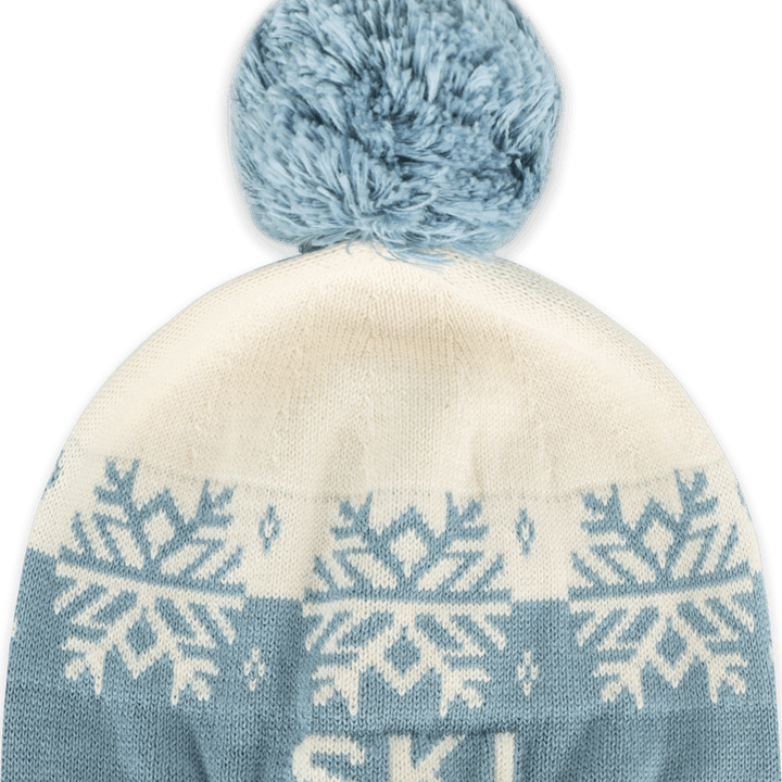 Ski Day Knit Baby Beanie Hat (Organic Cotton)