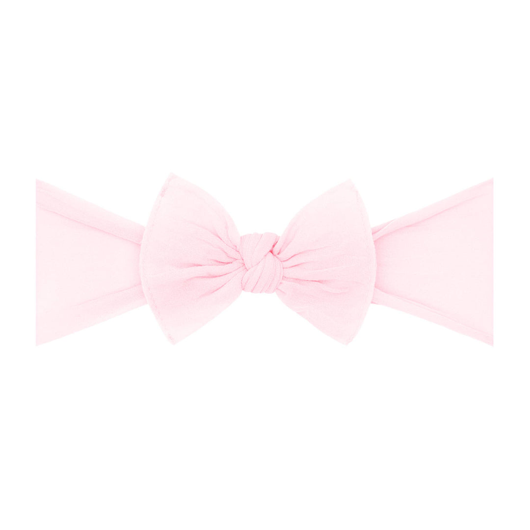Itty Bitty Knot Nylon Bow Headband