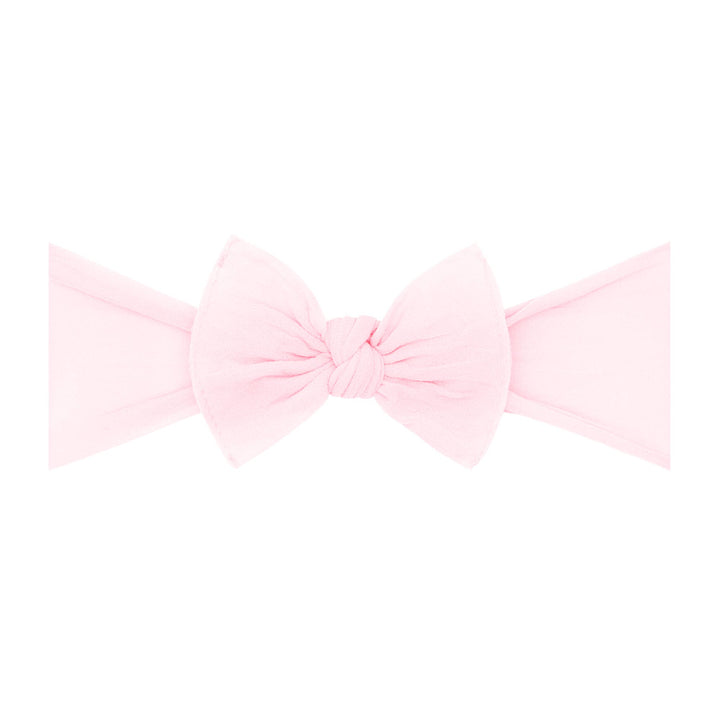 Itty Bitty Knot Nylon Bow Headband