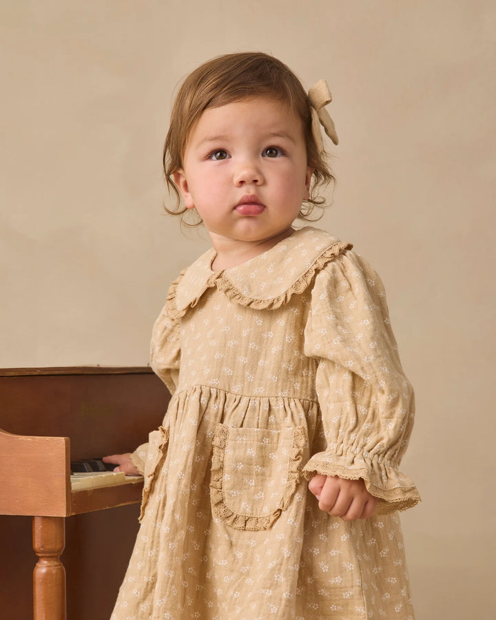 ORGANIC Marisol Dress Butterscotch Floral