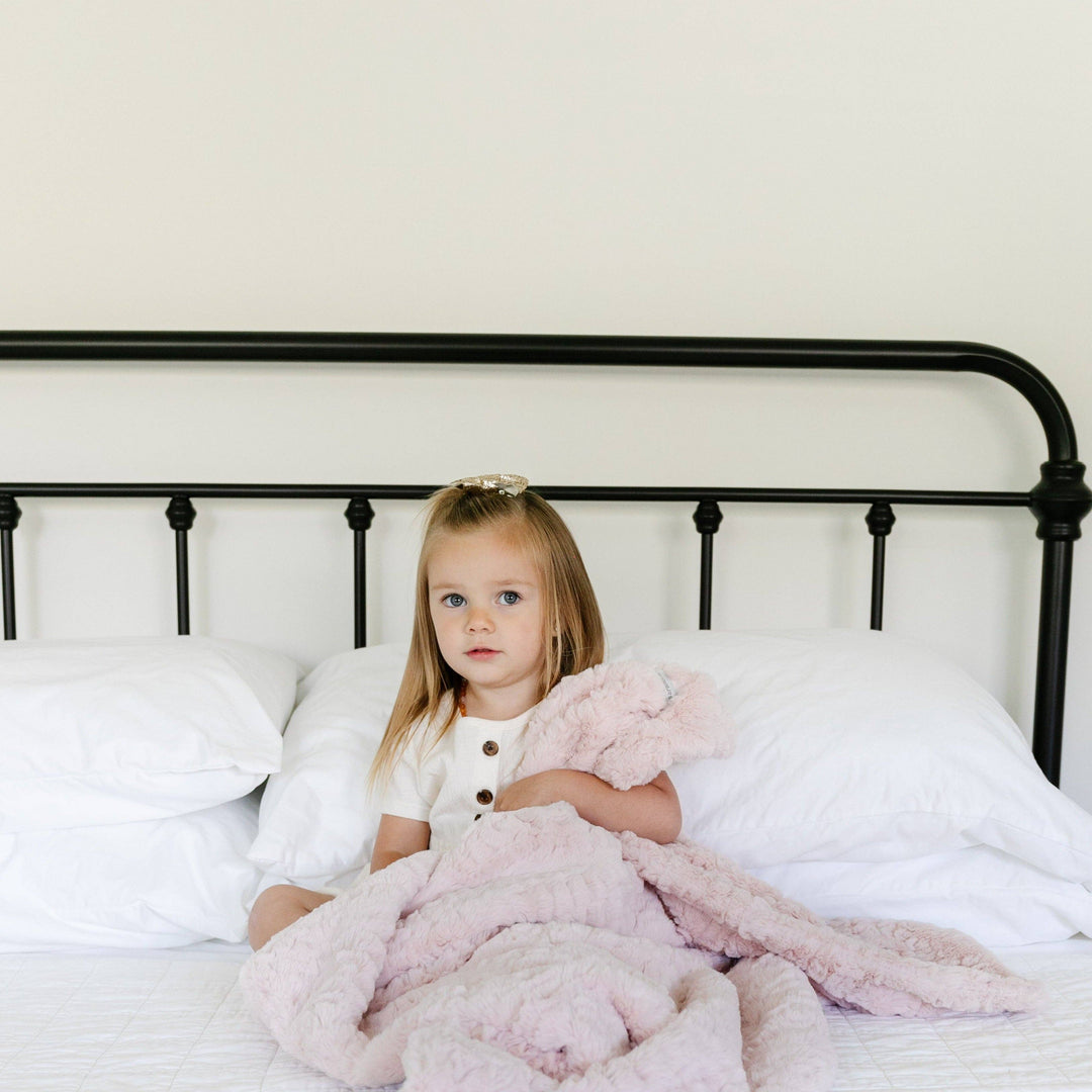 DREAM RECEIVING BLANKET Blush