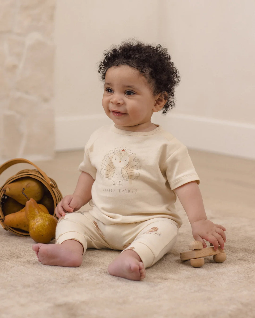 ORGANIC Boxy Tee Little Turkey