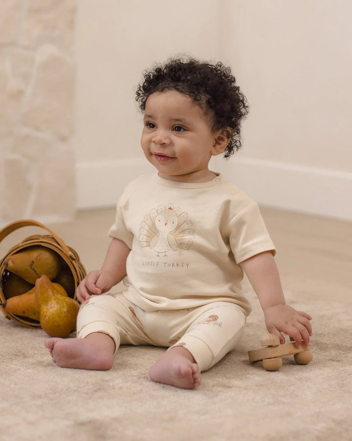 ORGANIC Boxy Tee Little Turkey