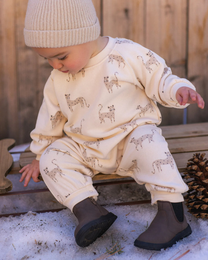 Raglan Jumpsuit Leopards