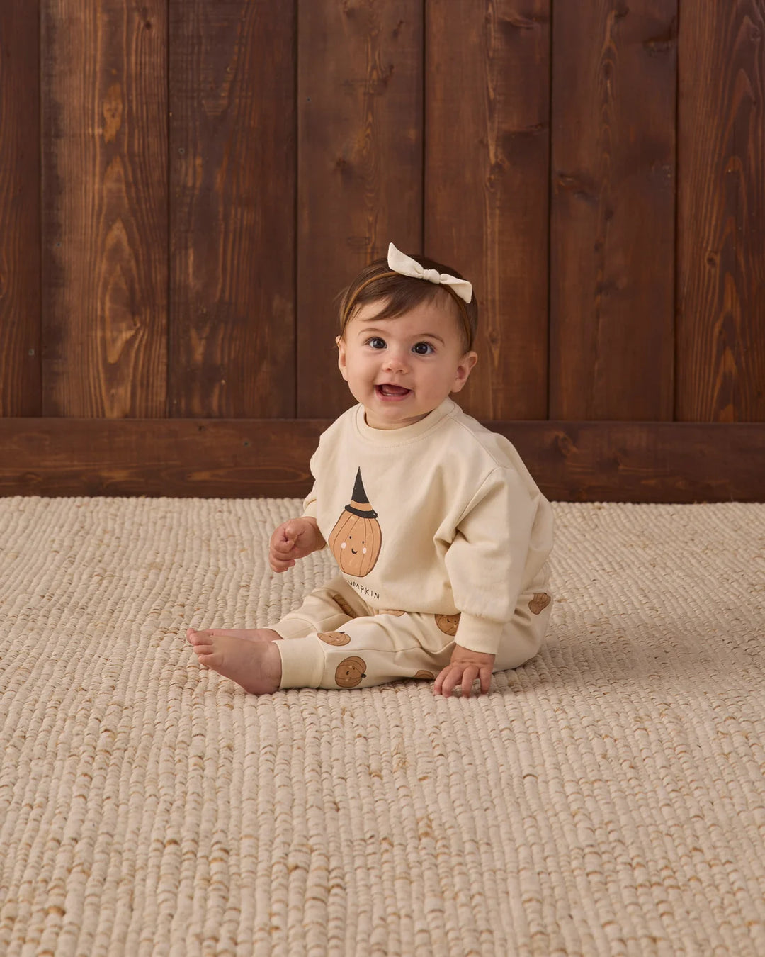 ORGANIC Relaxed Fleece Sweatpant Pumpkins