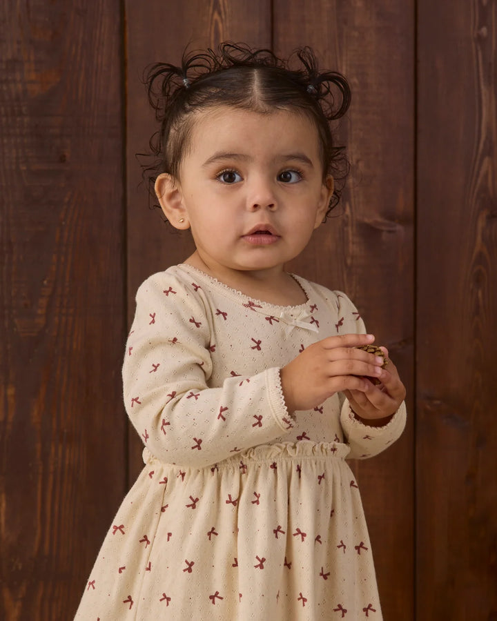 Alda Dress Red Bows