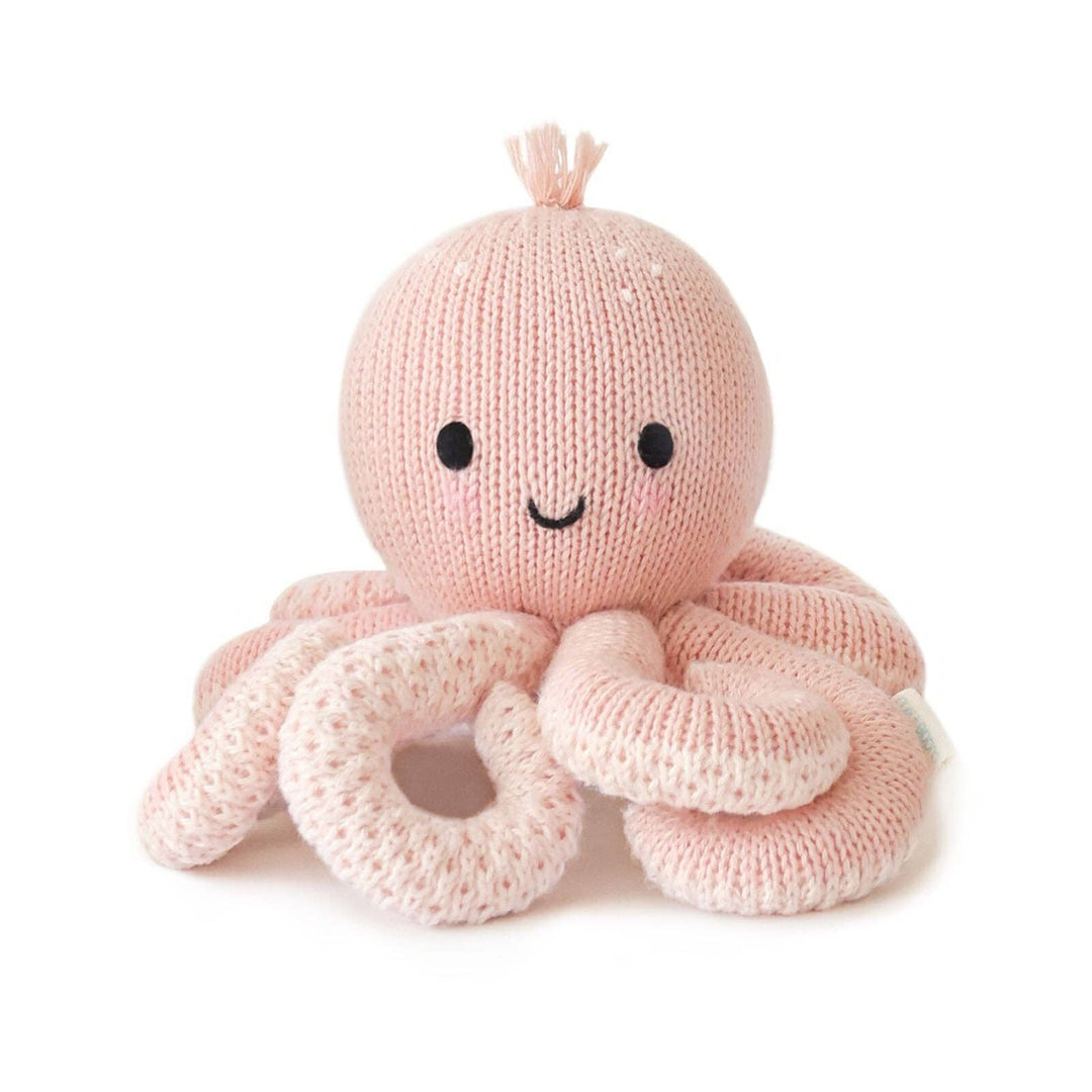 CUDDLE + KIND Baby octopus • soft coral pink