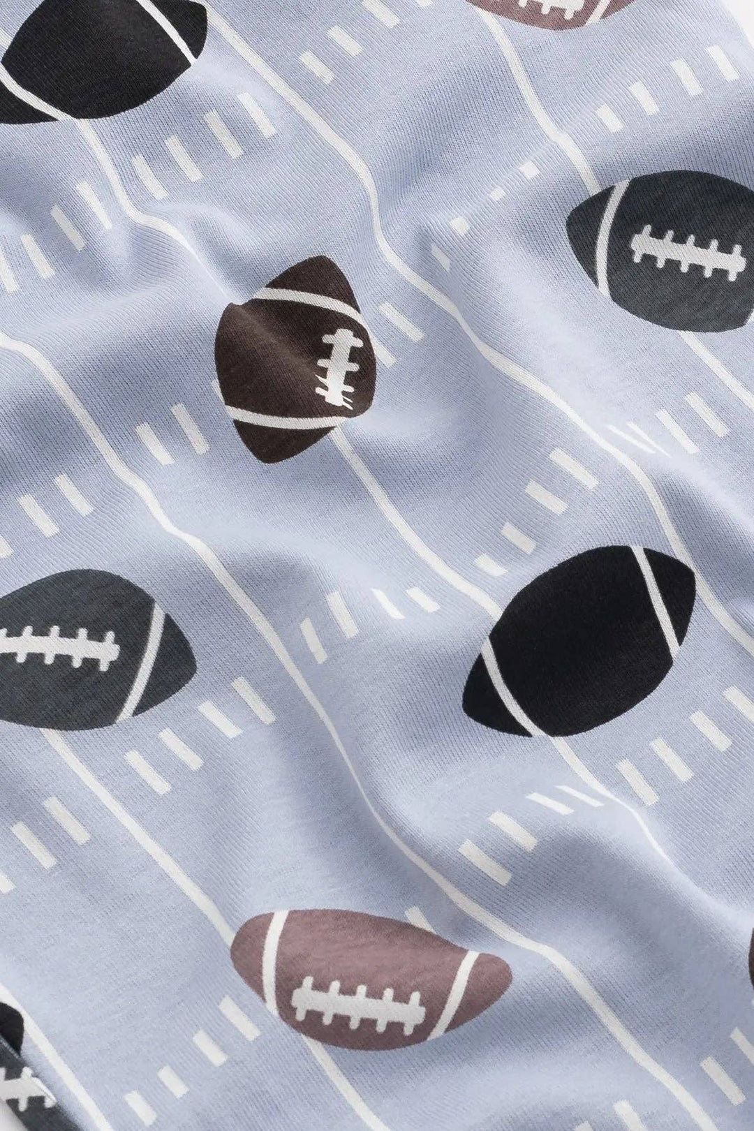 Organic 2pc Pajama Set • Football Fun