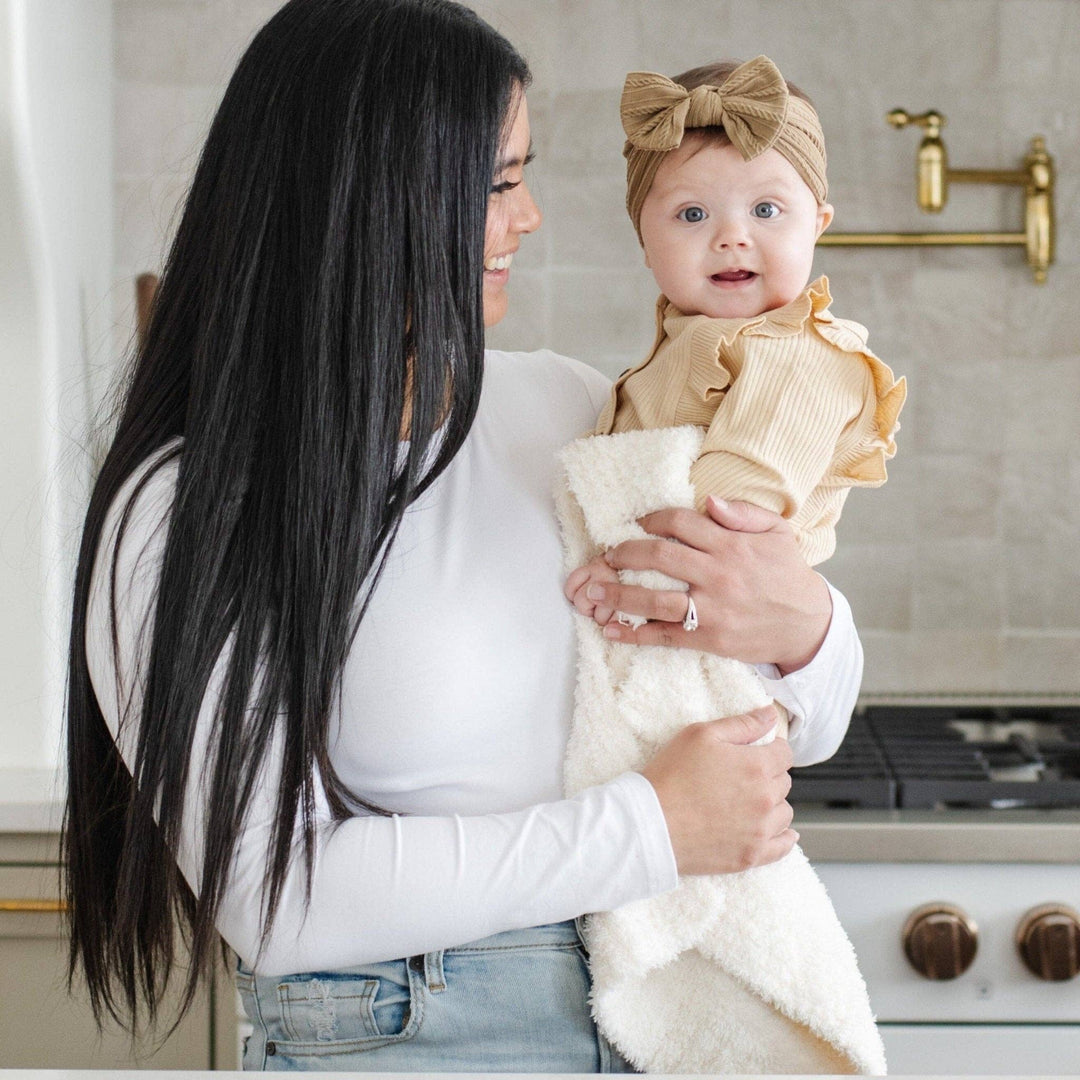 SARANONI Bamboni® Mini Blanket • Ivory
