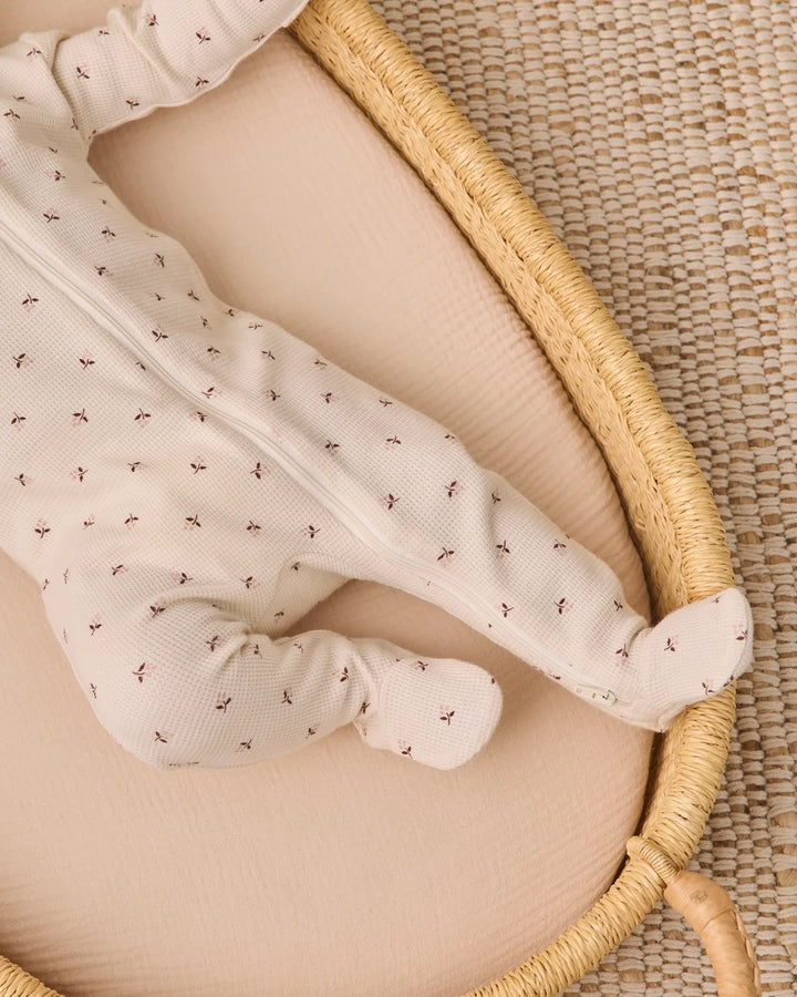 ORGANIC Waffle Sleep Set Fall Ditsy