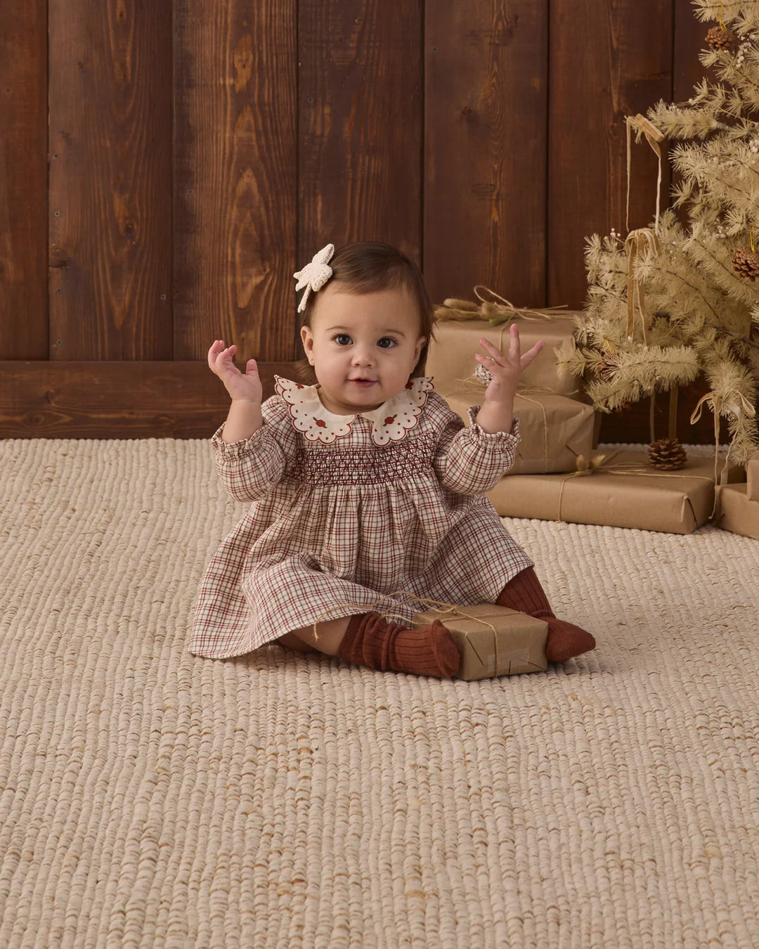 Crochet Bow Natural