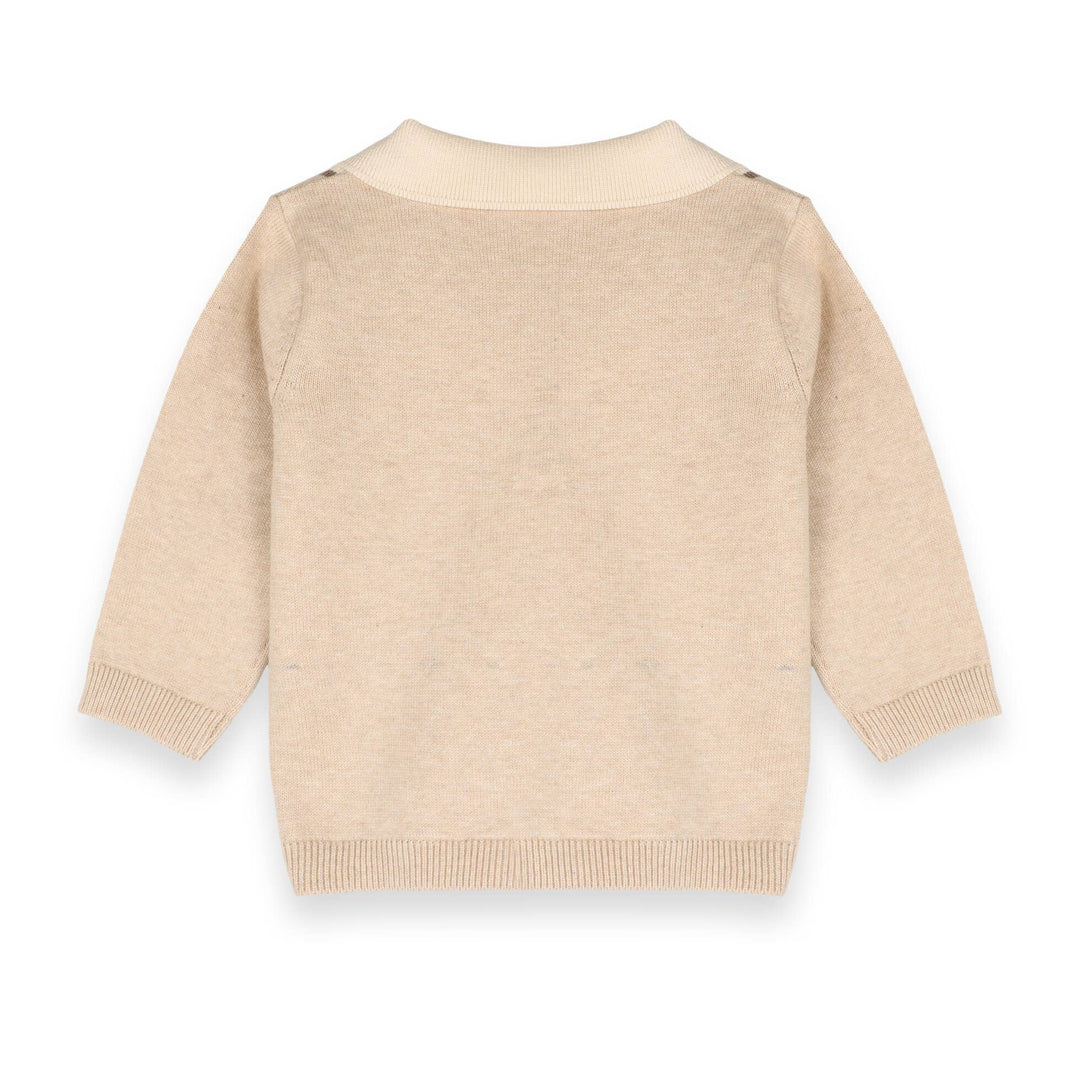 ORGANIC Classic Stripe Polo Knit Set