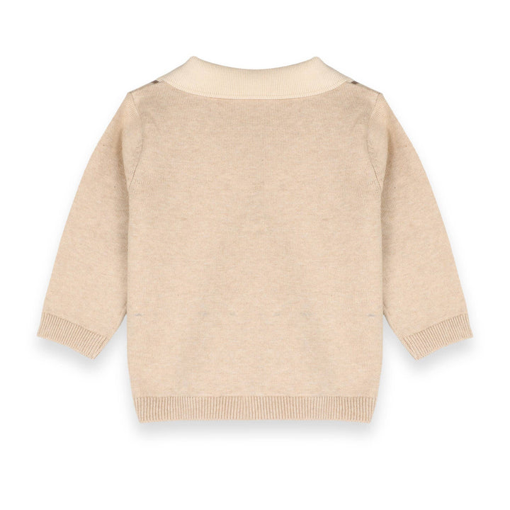 ORGANIC Classic Stripe Polo Knit Set