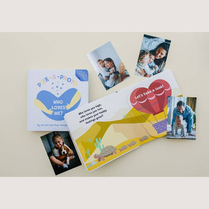 Who Loves Me Lift-the-Flap Photo Book