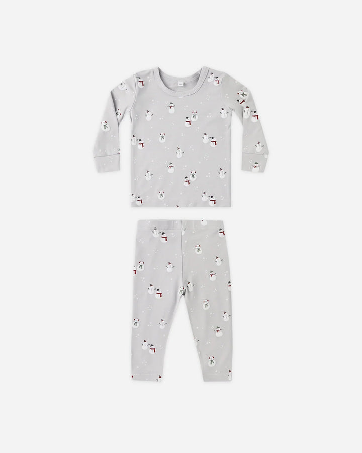 Bamboo Pajama Set Snowman