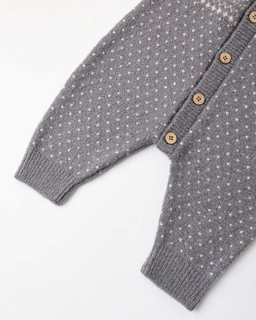 Fair Isle Romper Slate