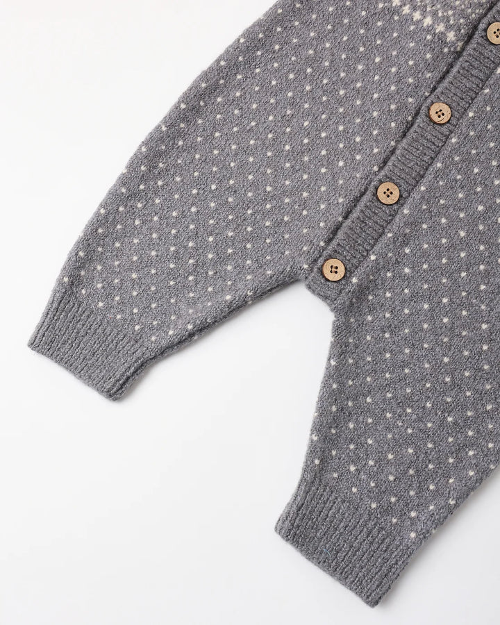 Fair Isle Romper Slate