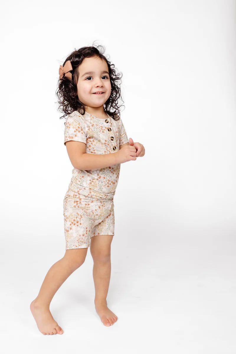 LOU LOU Shortie Set • Pearl