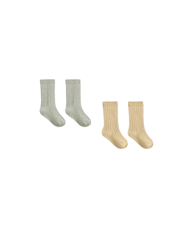 ORGANIC Socks Set Laurel, Butterscotch