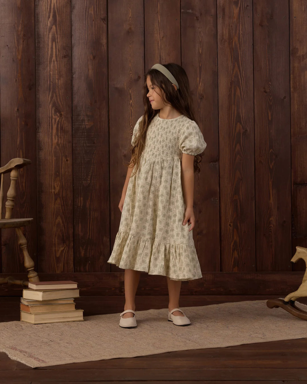Lydia Dress Green Iris