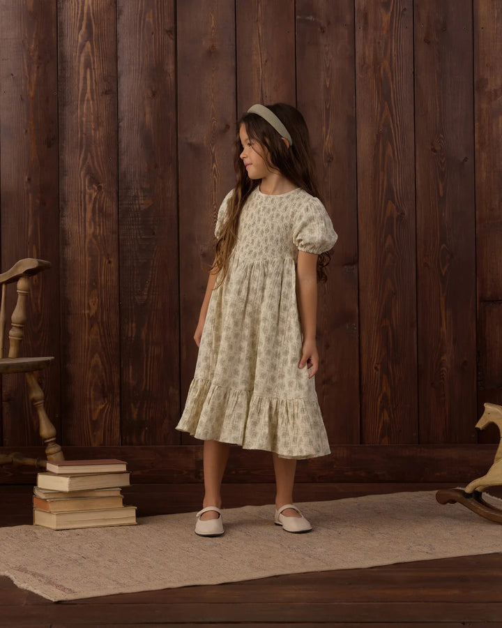 Lydia Dress Green Iris