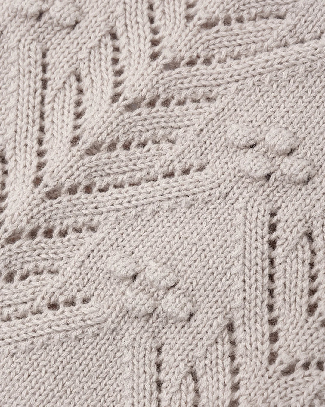 ORGANIC Knit Bonnet Lilac Mist