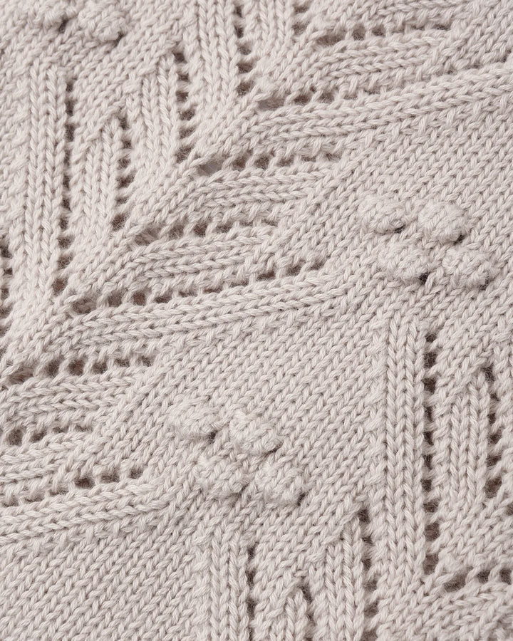 ORGANIC Knit Bonnet Lilac Mist
