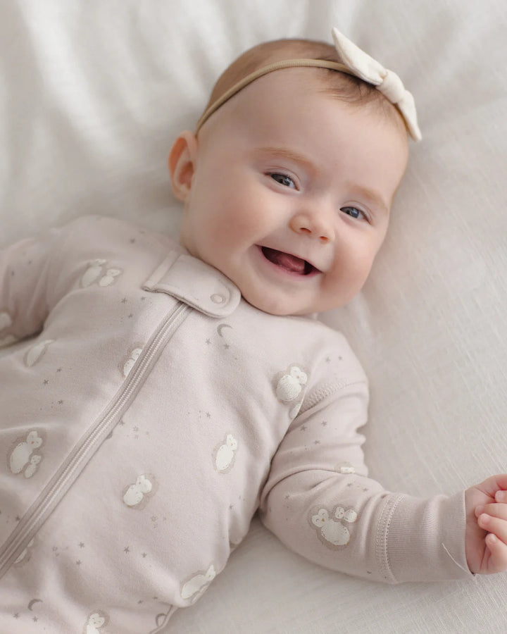 ORGANIC Zip Long Sleeve Sleeper Owls