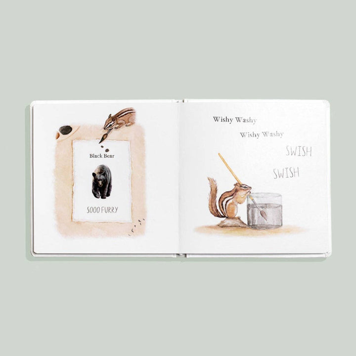 WISHY WASHY board book