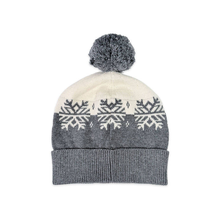 Ski Day Knit Baby Beanie Hat (Organic Cotton)