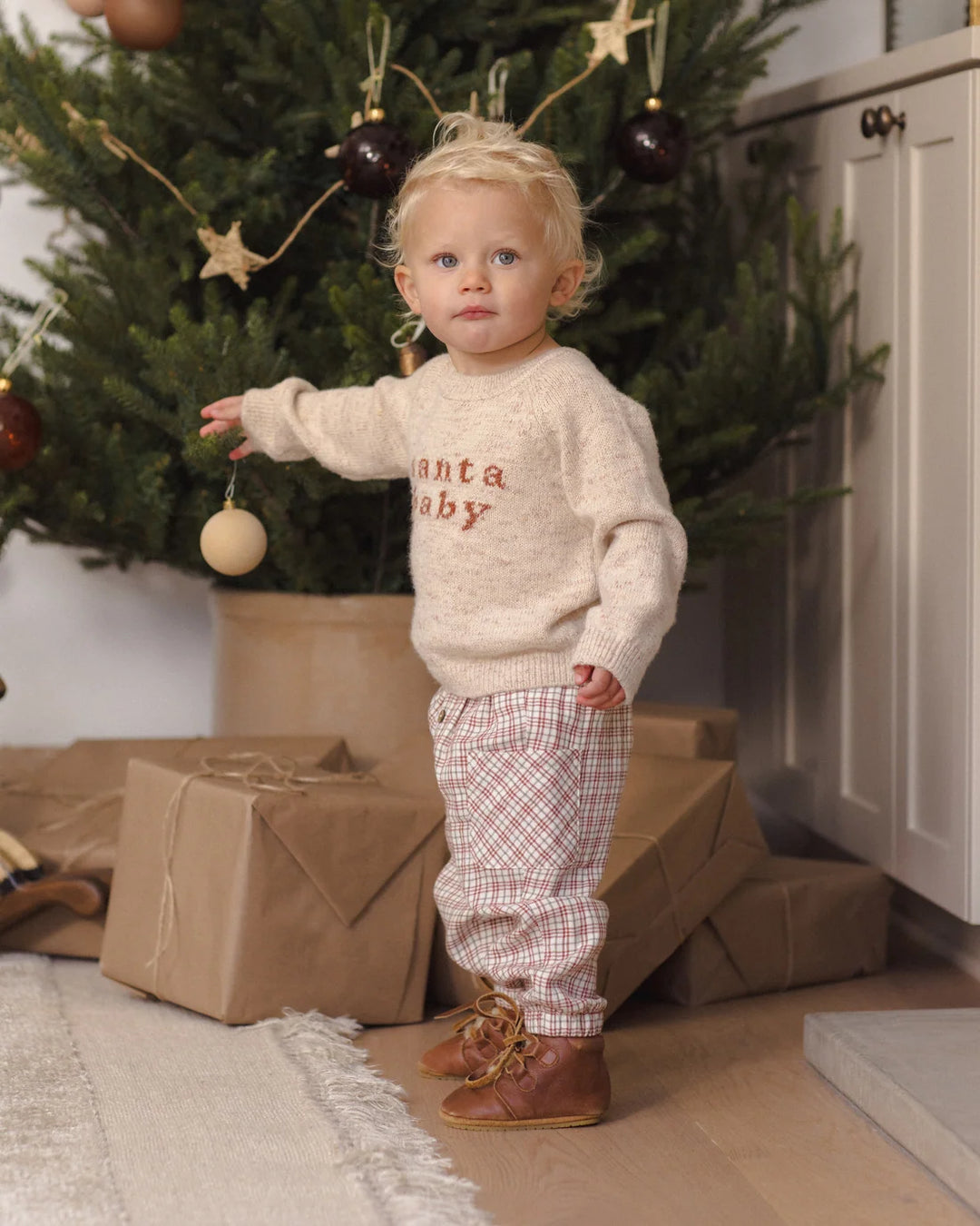 LUCA PANT CHRISTMAS PLAID